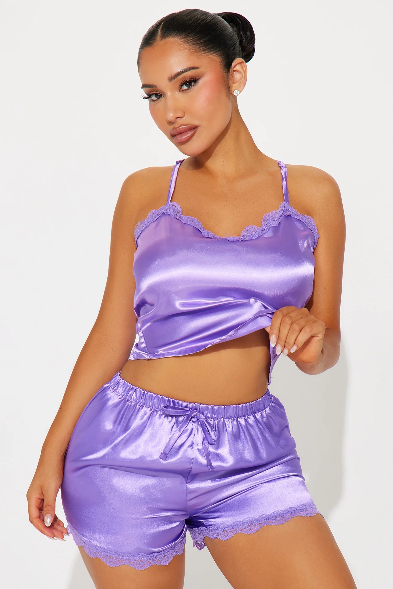 Lana Ensemble Satin Violet